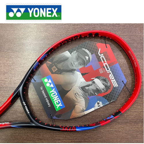 요넥스 2023 VCORE 100 테니스라켓 ( 100sqin / 300g / 16x19 / 4 3/8  3그립 )테니스라켓,베드민턴라켓